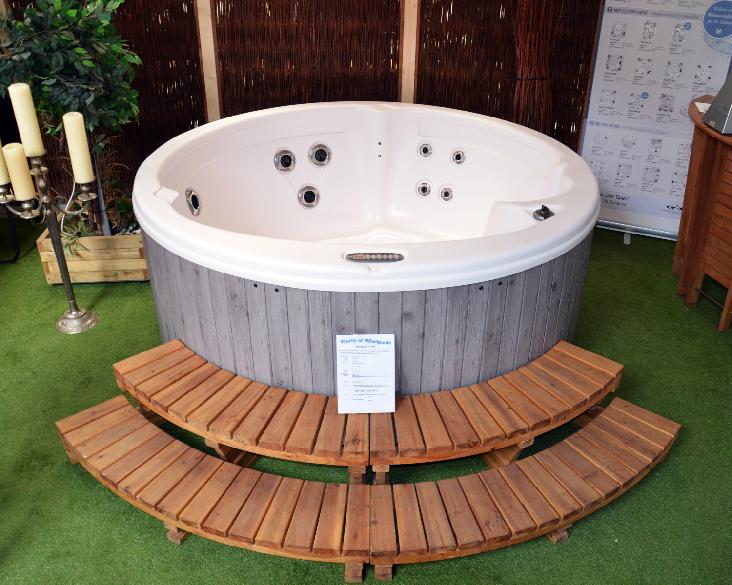 Whirlpool Rund Angebot Arena von Dimension One Spas