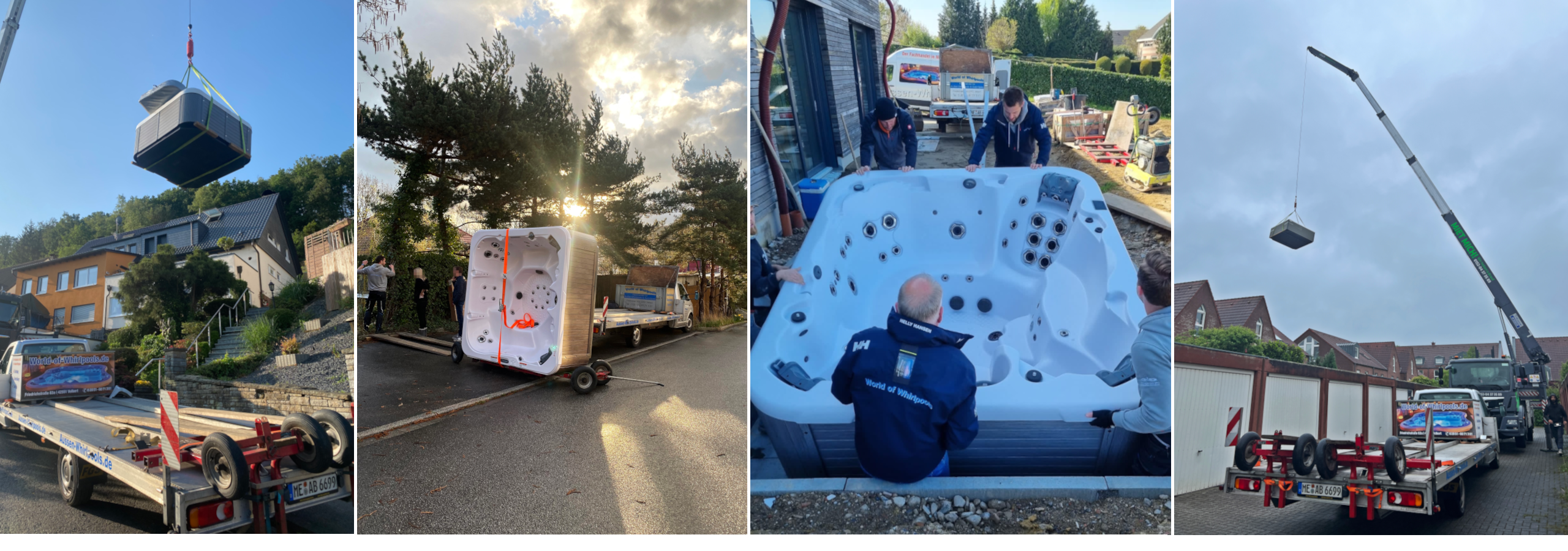 Whirlpools Einbringungen nach Beratung