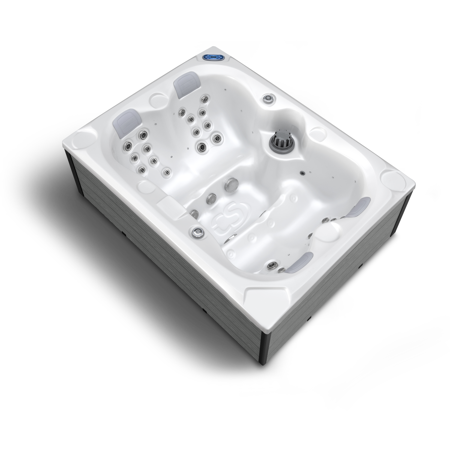 Whirlpool Clawn in der Außenverkleidung Majesty Grey