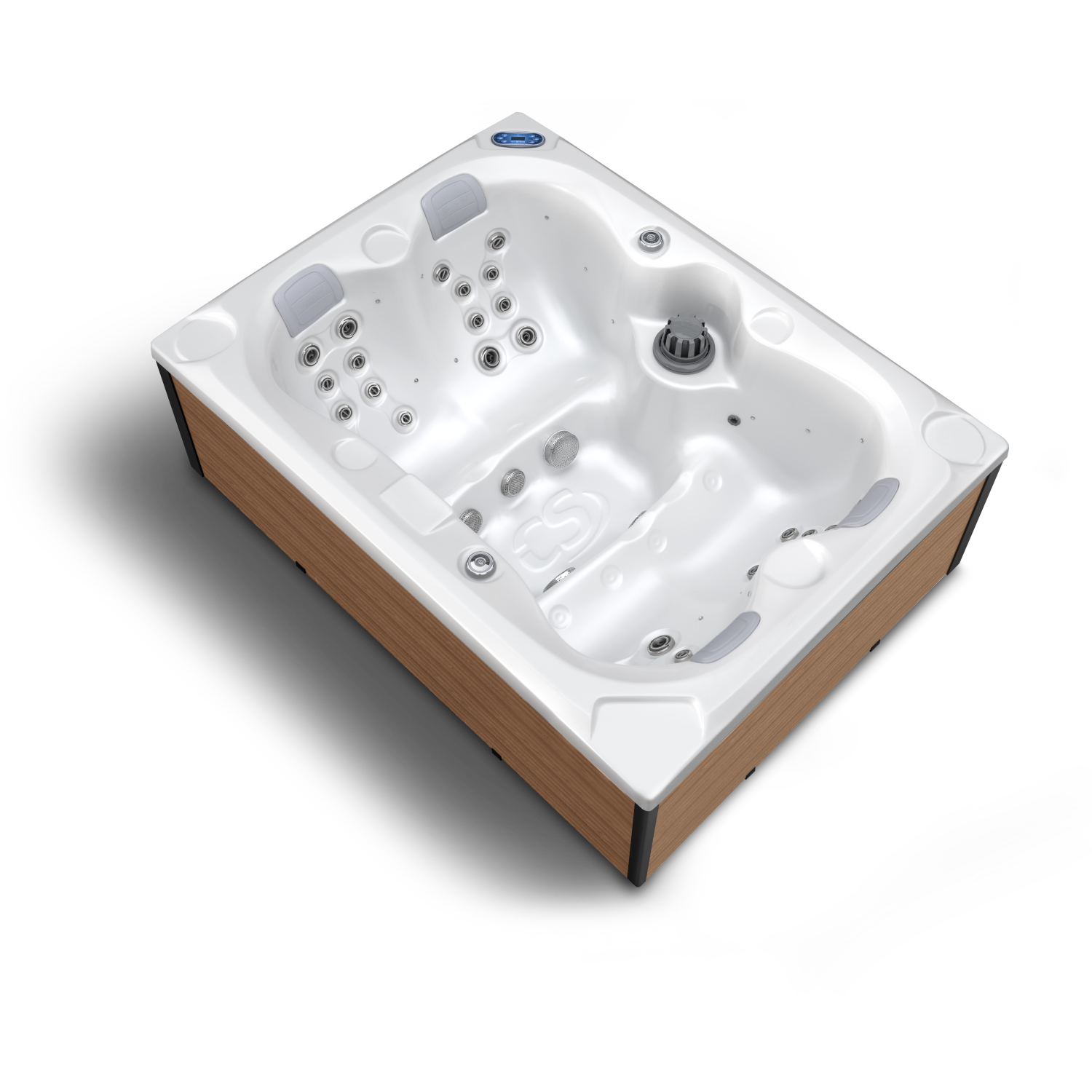 Whirlpool Clawn in der Außenverkleidung Pacific Brown