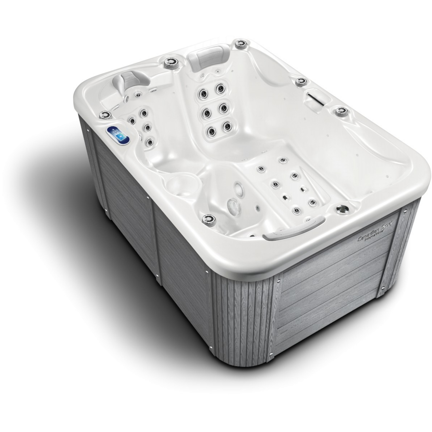 Whirlpool Corall in der Außenverkleidung Majesty Grey