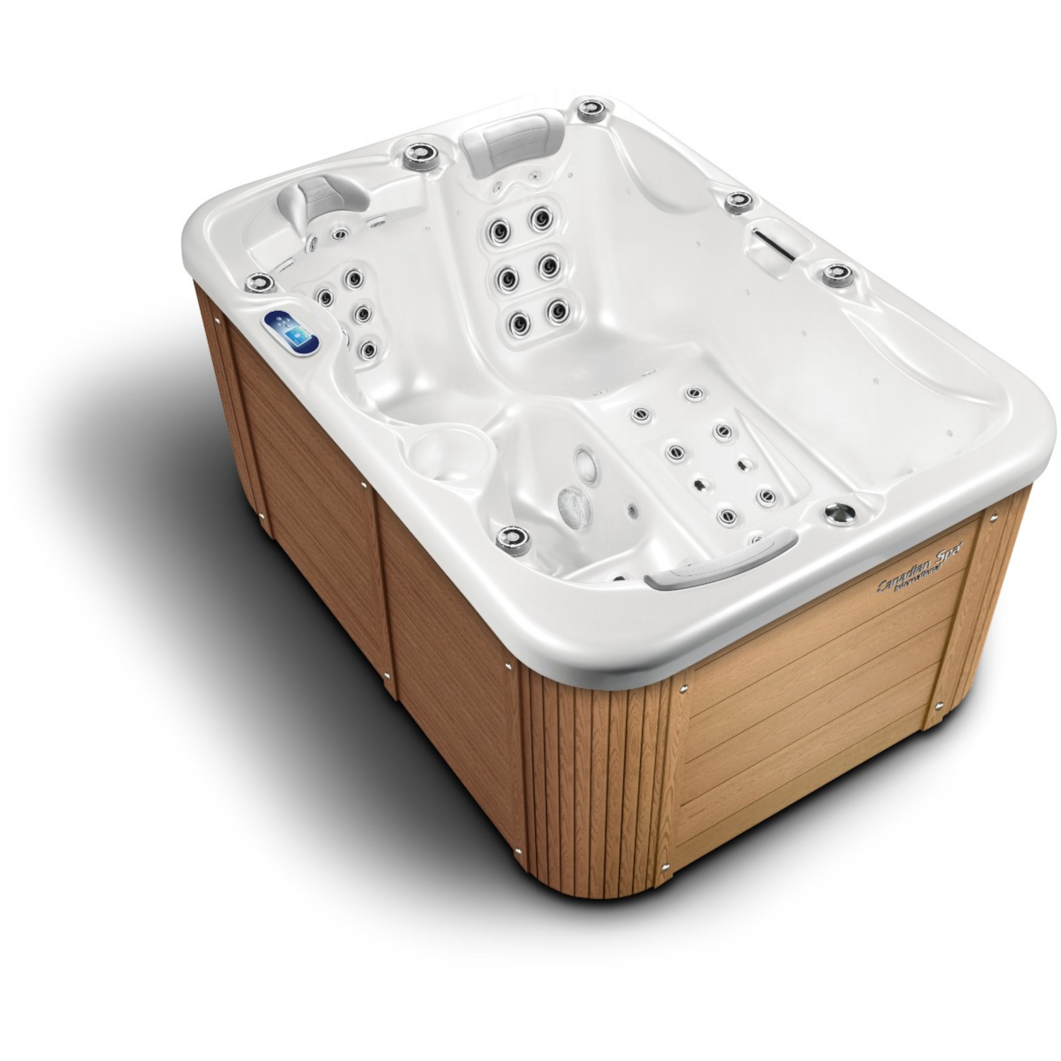 Whirlpool Corall in der Außenverkleidung Pacific Brown