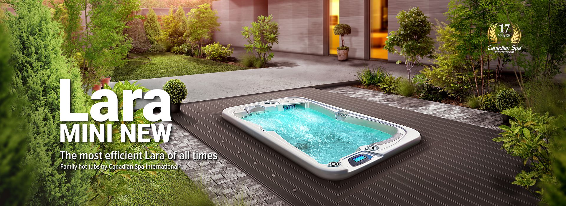 Canadian Spa Whirlpool Lara Mini New most efficient