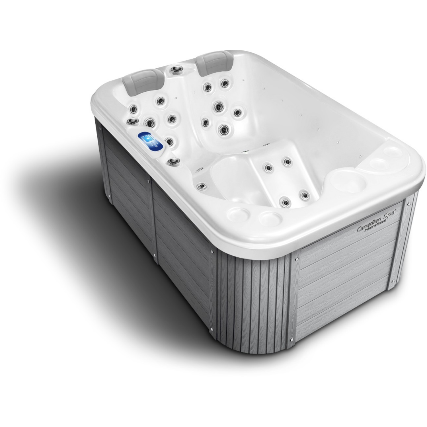 Whirlpool Lara Mini in der Außenverkleidung Majesty Grey