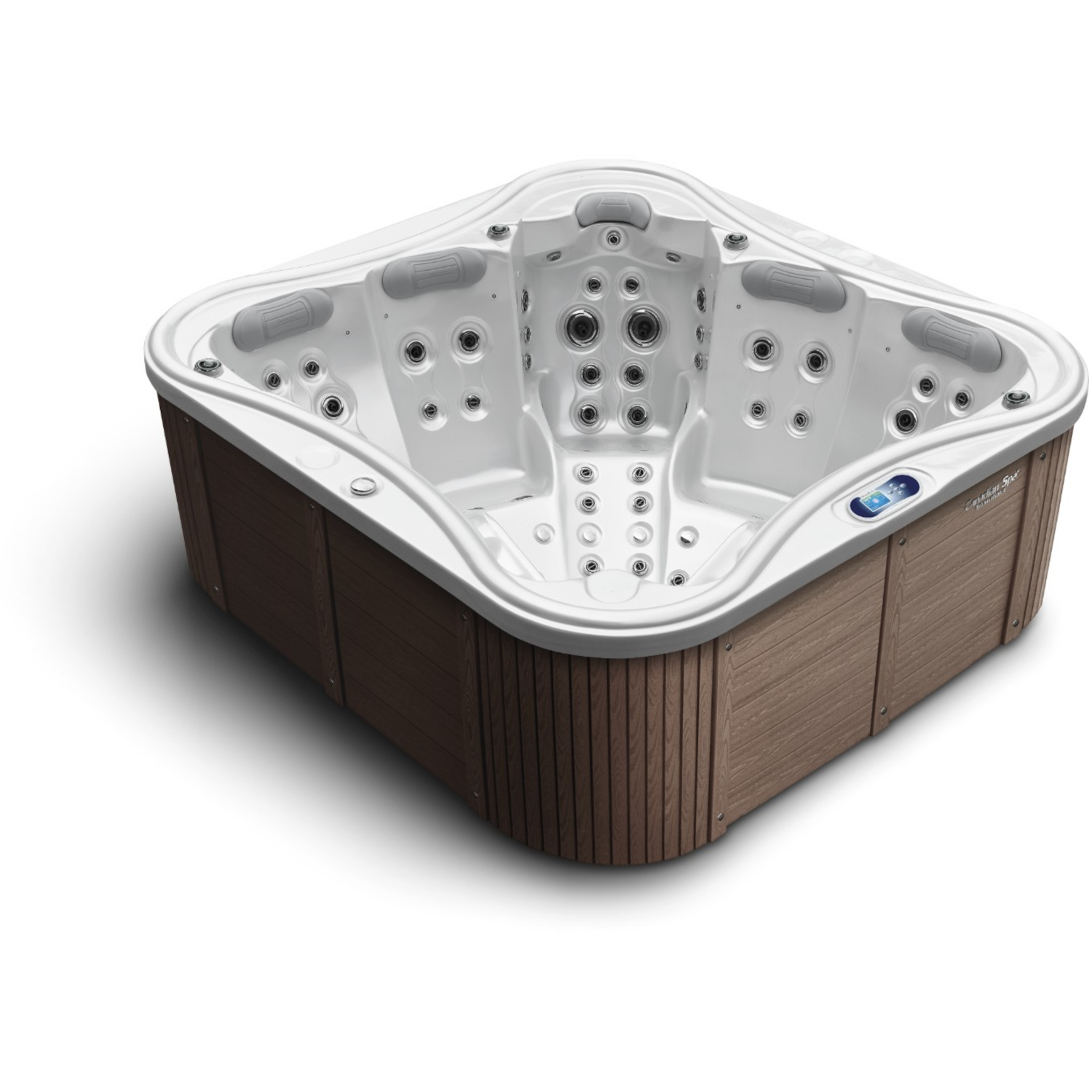 5 Personen Whirlpool Mandarin Seitenverkleidung in American Walnut