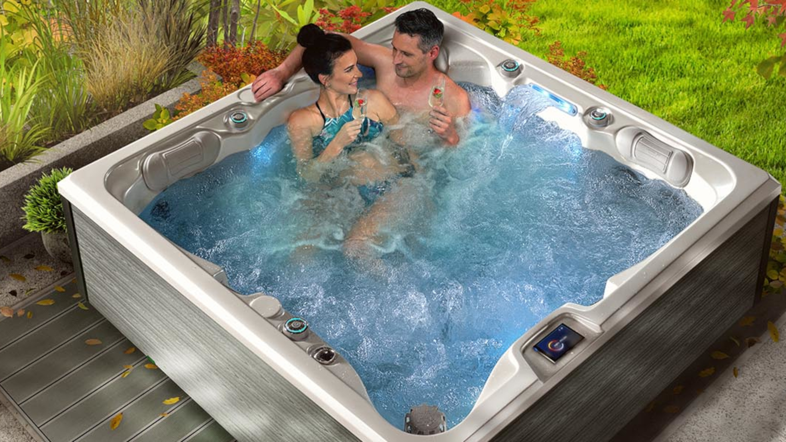 Whirlpool Marlin von Canadian Spa International mit Massage und 2 Personen