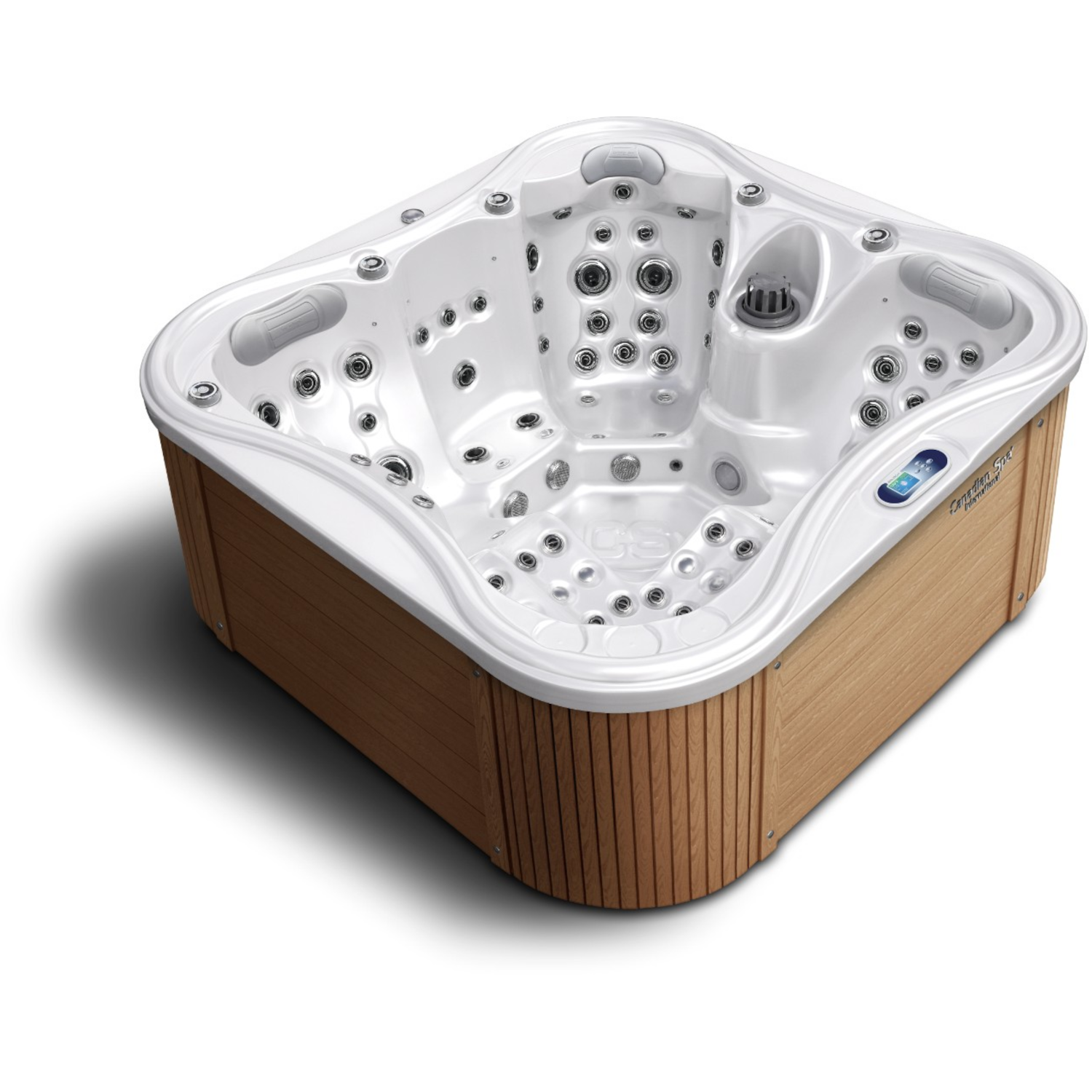 Whirlpool Nemo Excellence von außen in Pacific Brown