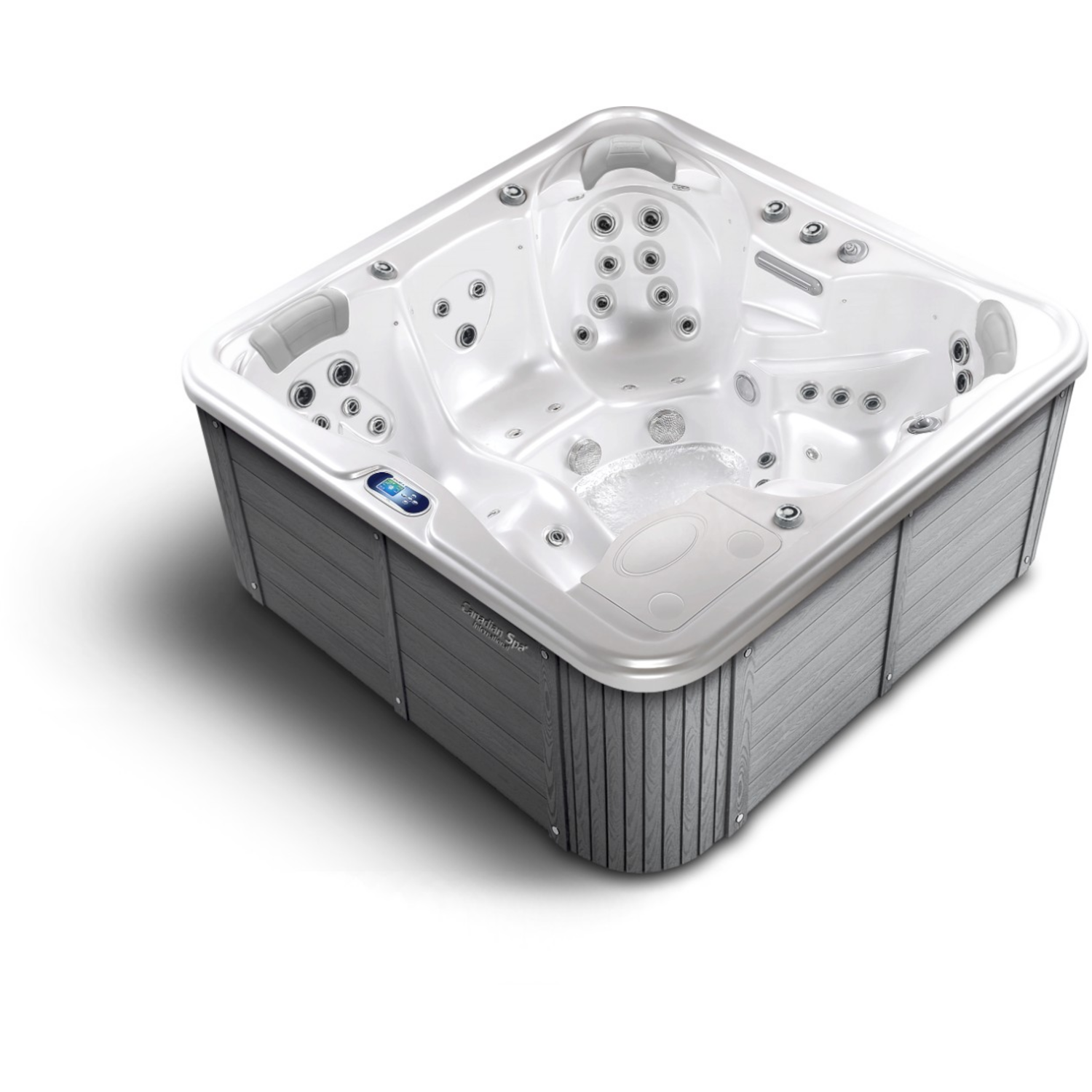 draussen Whirlpool Orca Seitenverkleidung in Majesty Grey