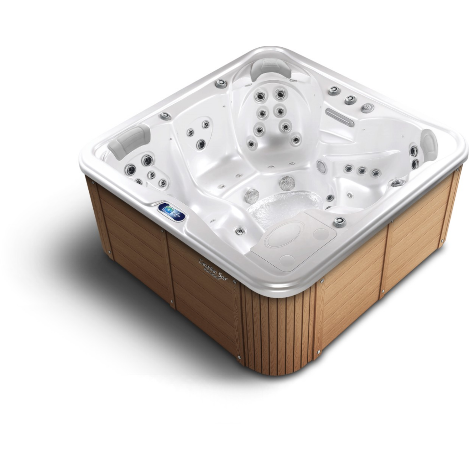 draussen Whirlpool Orca Seitenverkleidung in Pacific Brown