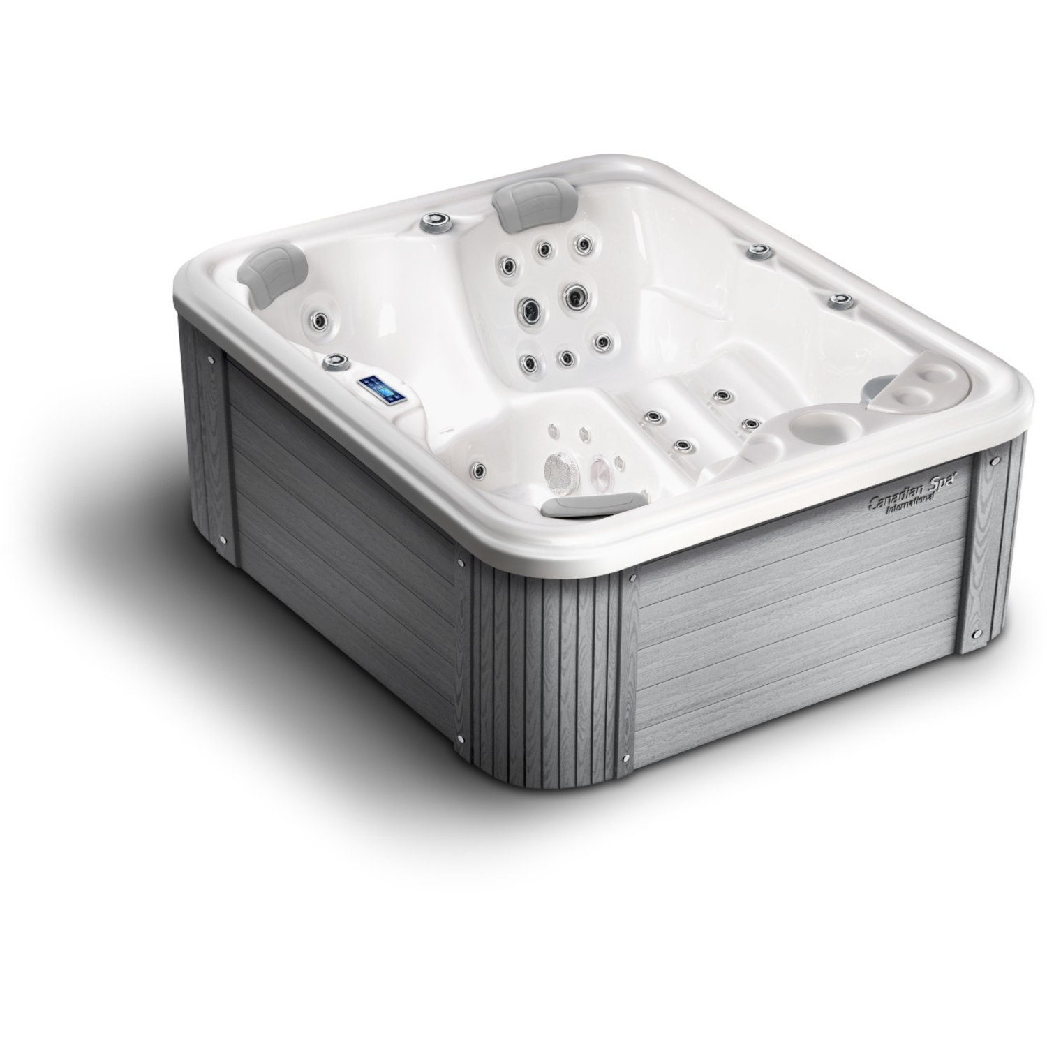 Whirlpool Puerla Mini in Majesty Grey Außenverkleidung