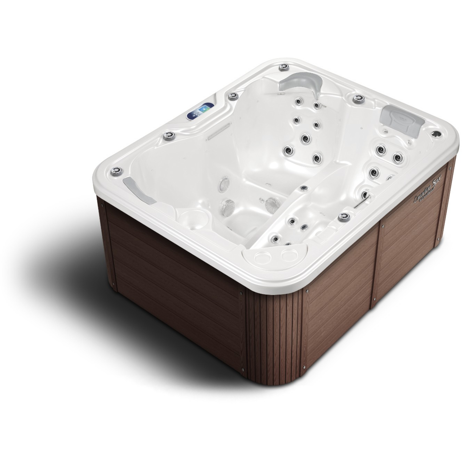 Whirlpool Puerla in der Außenverkleidung American Walnut