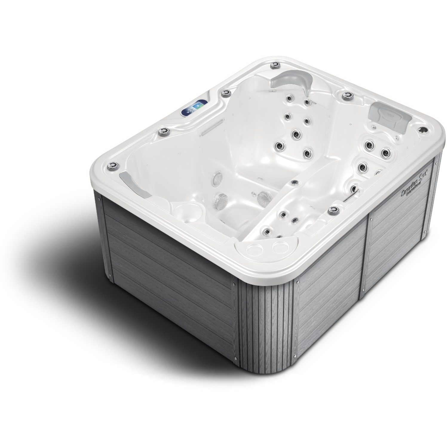 Whirlpool Puerla in der Außenverkleidung Majesty Grey