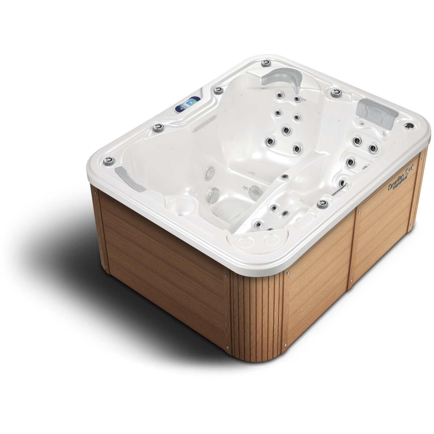 Whirlpool Puerla in der Außenverkleidung Pacific Brown