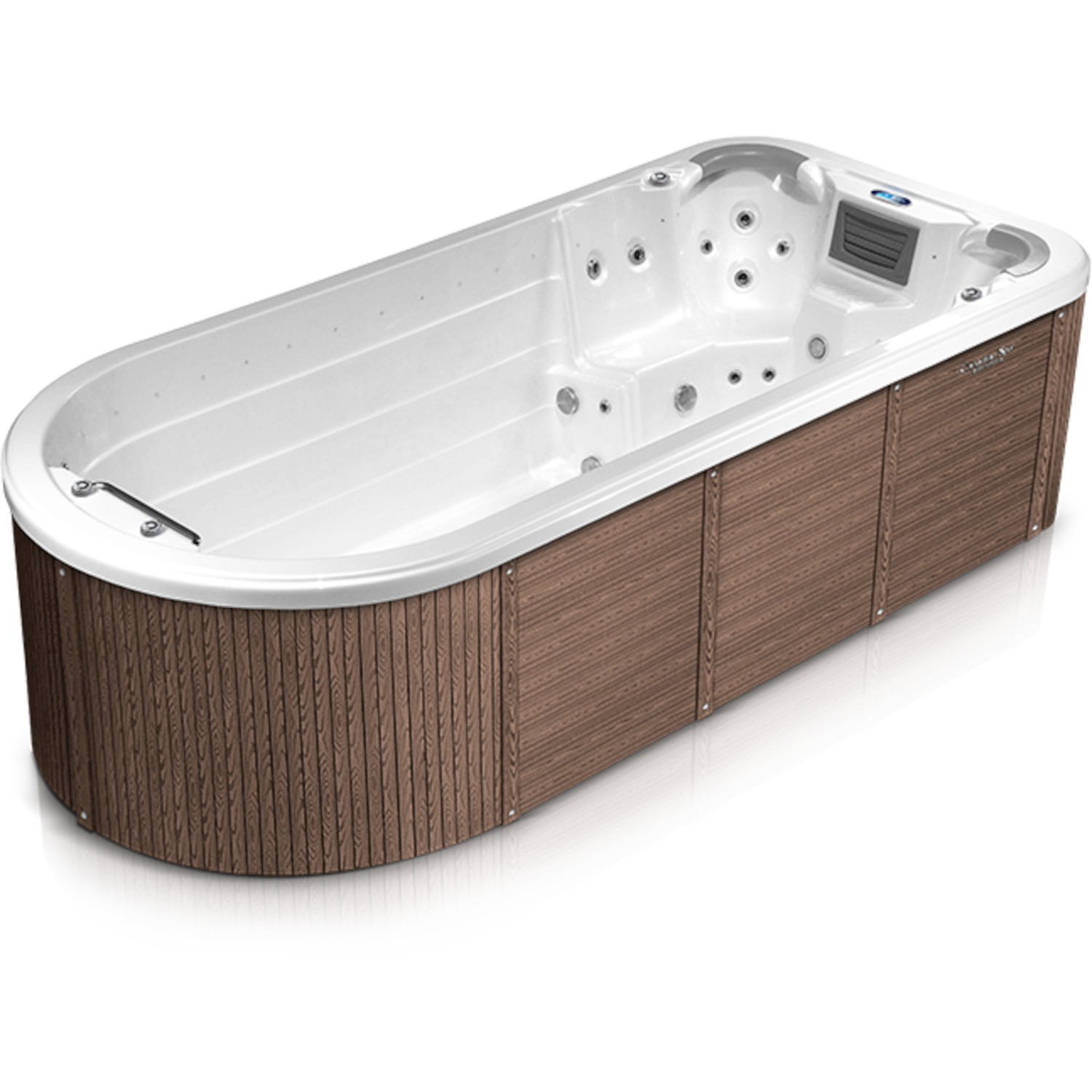 Swimspa Beluga Außenverkleidung in American Walnut