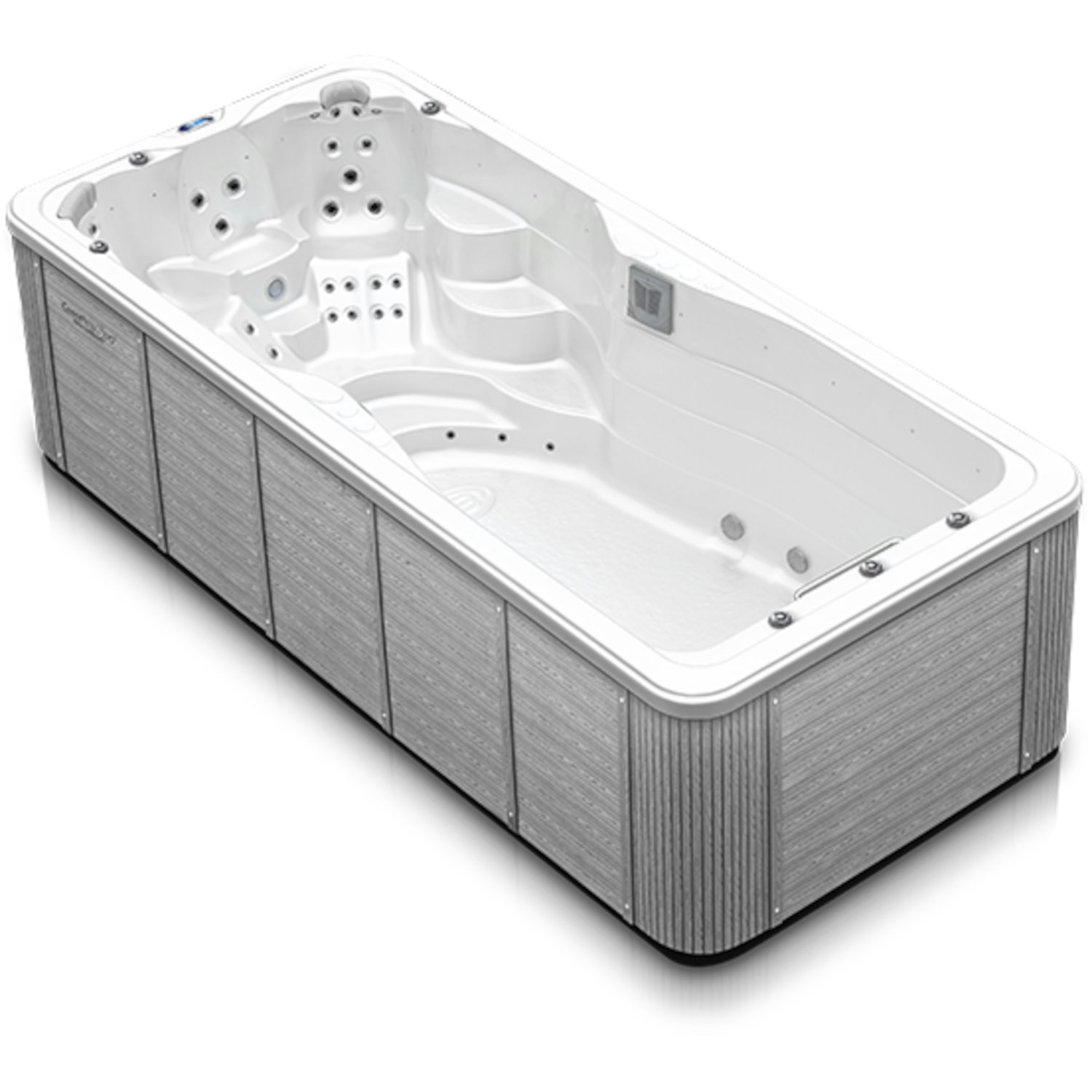 Swim Spa Mollus XXL Außenverkleidung in Majesty Grey