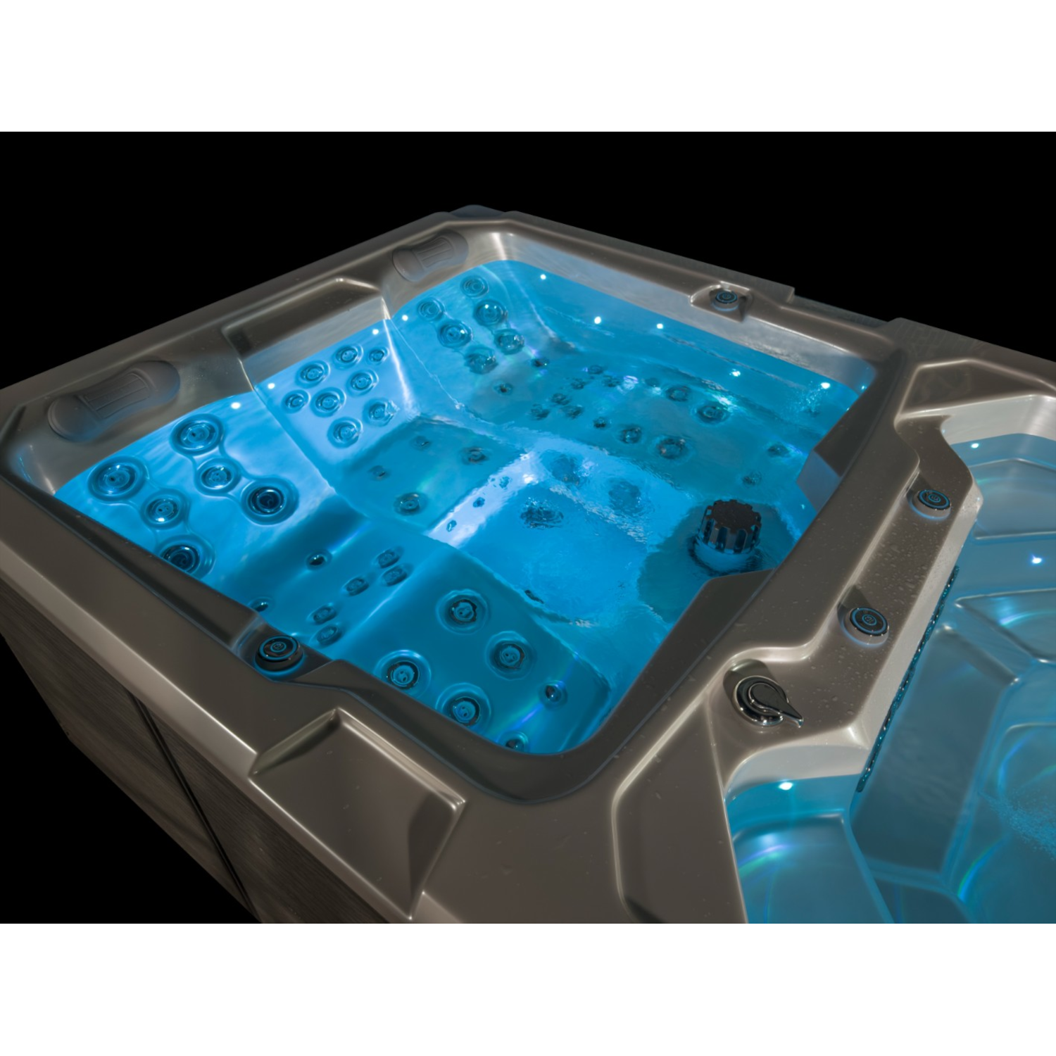 Massagebereich des Swim Spa Nautilus XXL