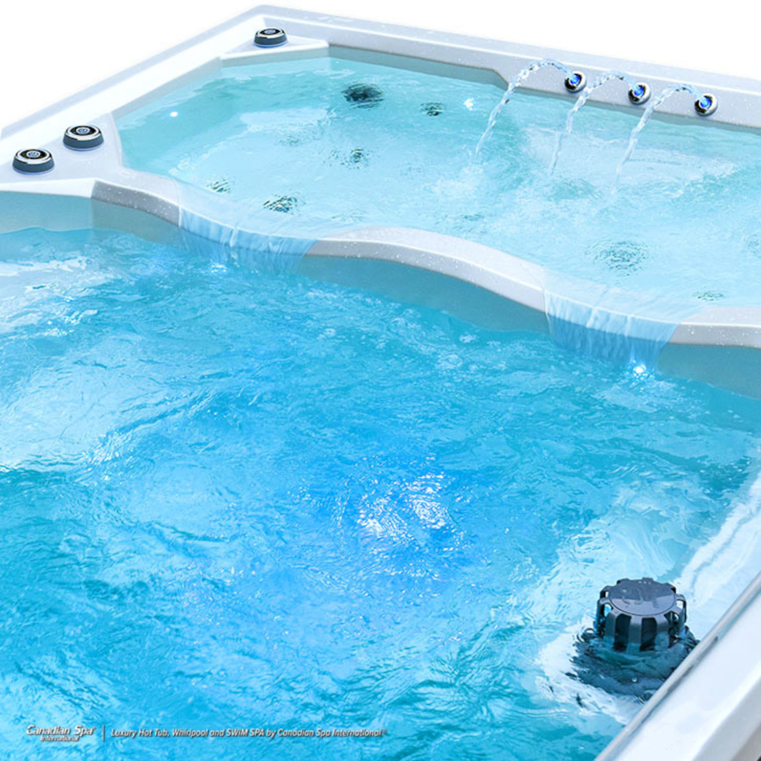 Liege im SwimSpa Oceanus