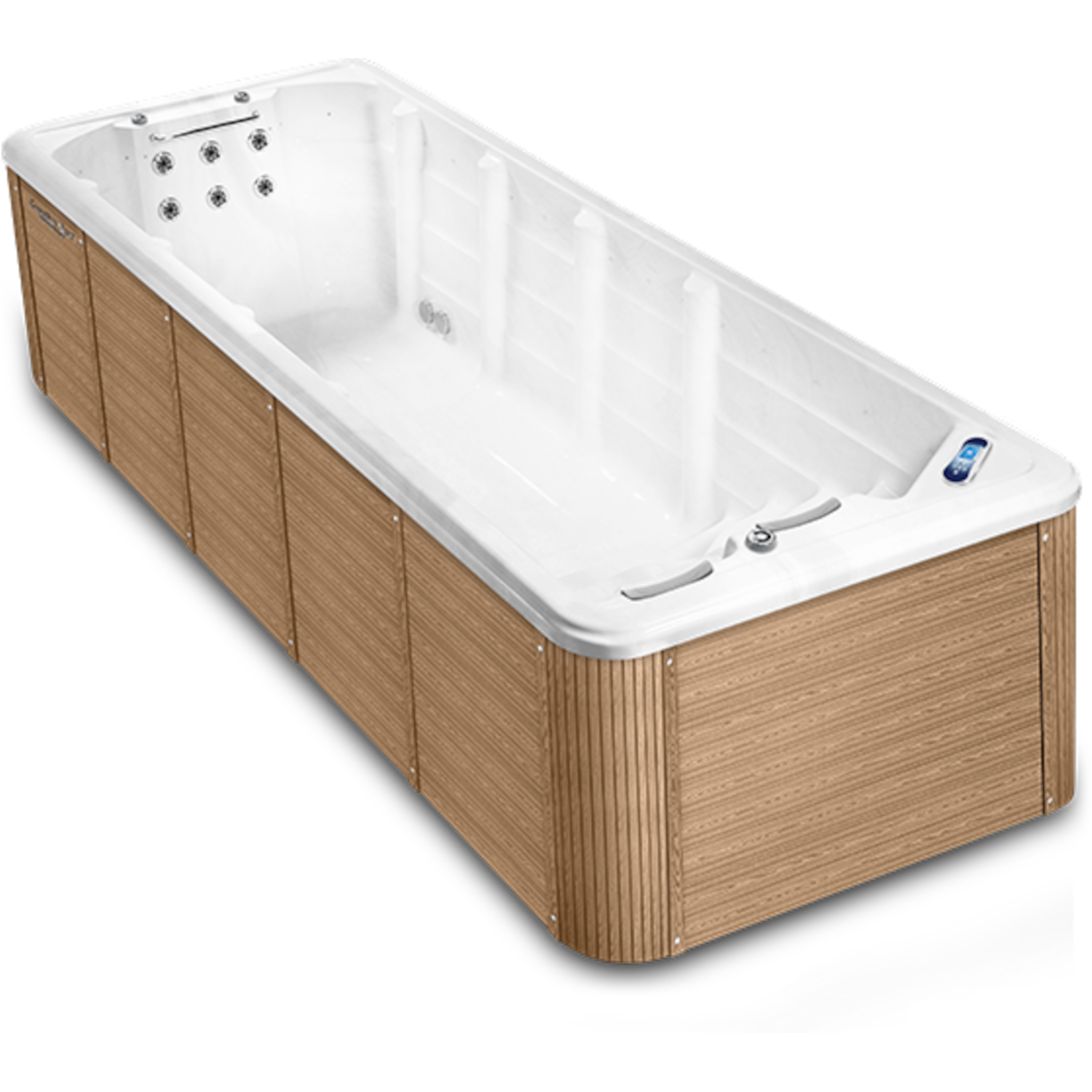 Swim Spa Octopus Außenverkleidung in Pacific Brown