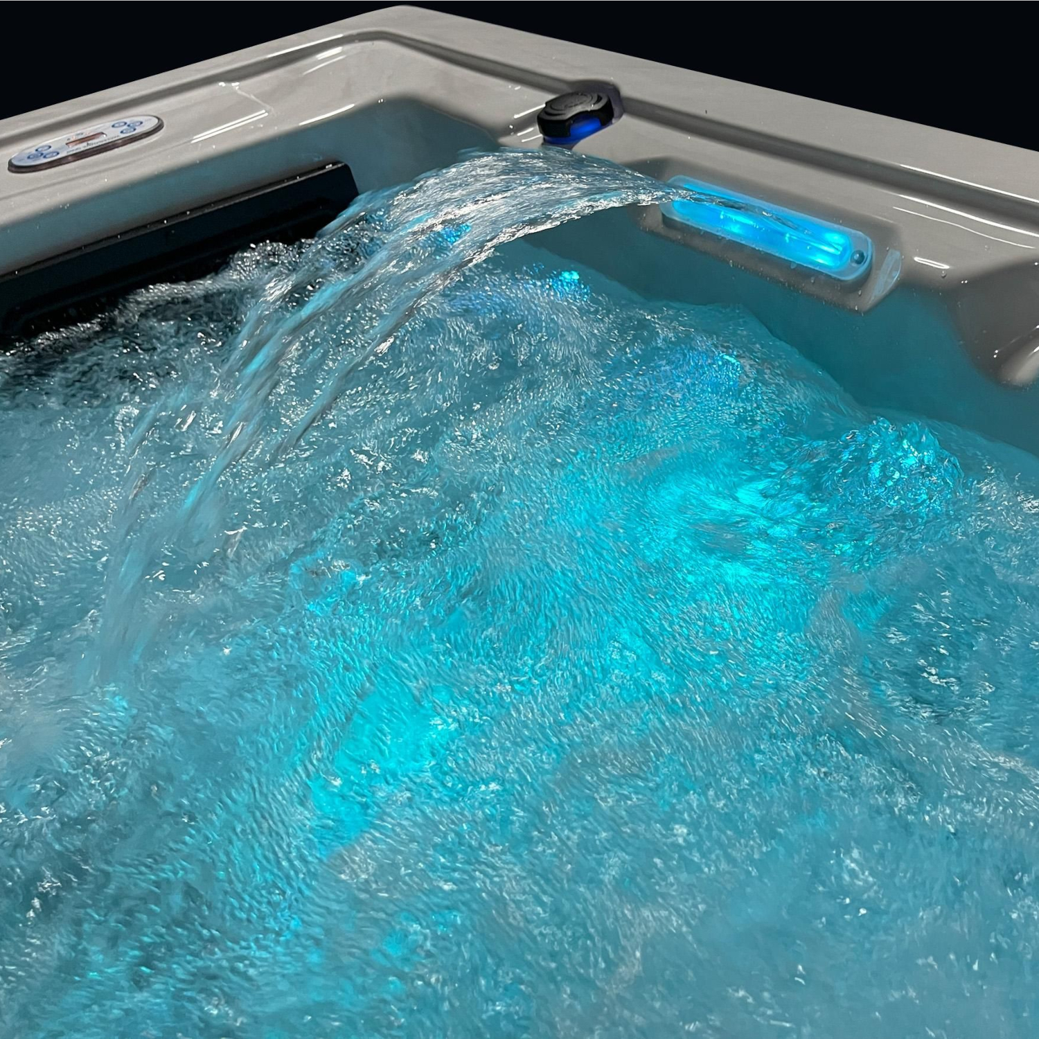 Wasserspiel des Whirlpool Hamilton