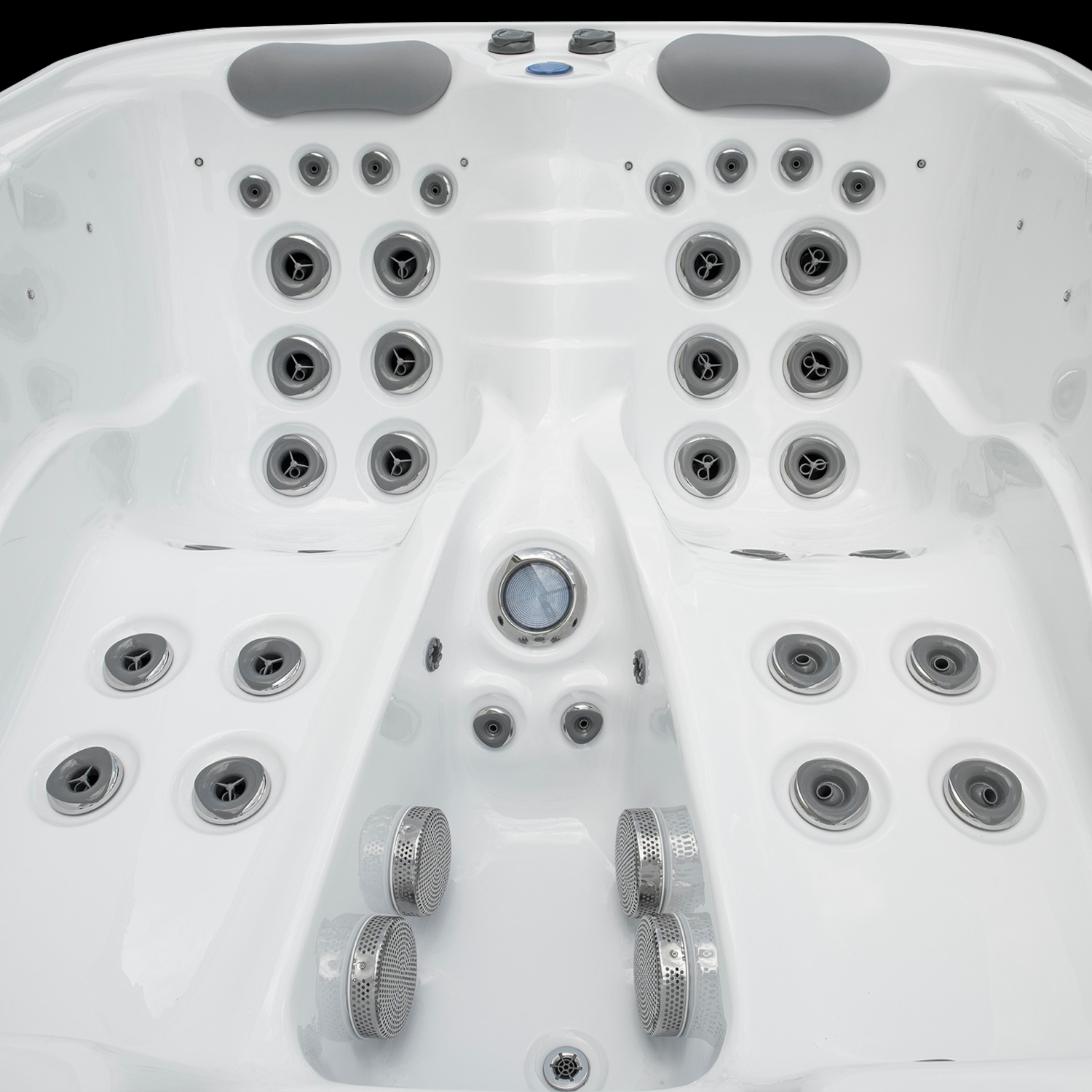 Massage Liegen des Whirlpools Vancouver von Waterwave Spas