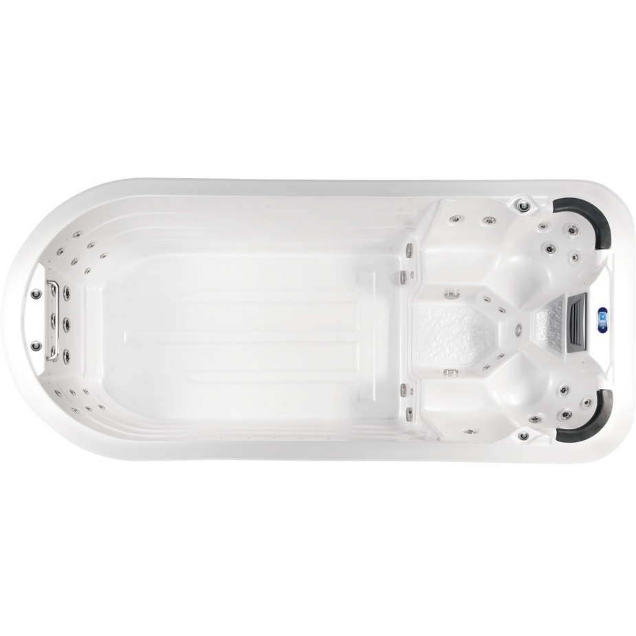 Canadian Spa Beluga Swim Spa von oben