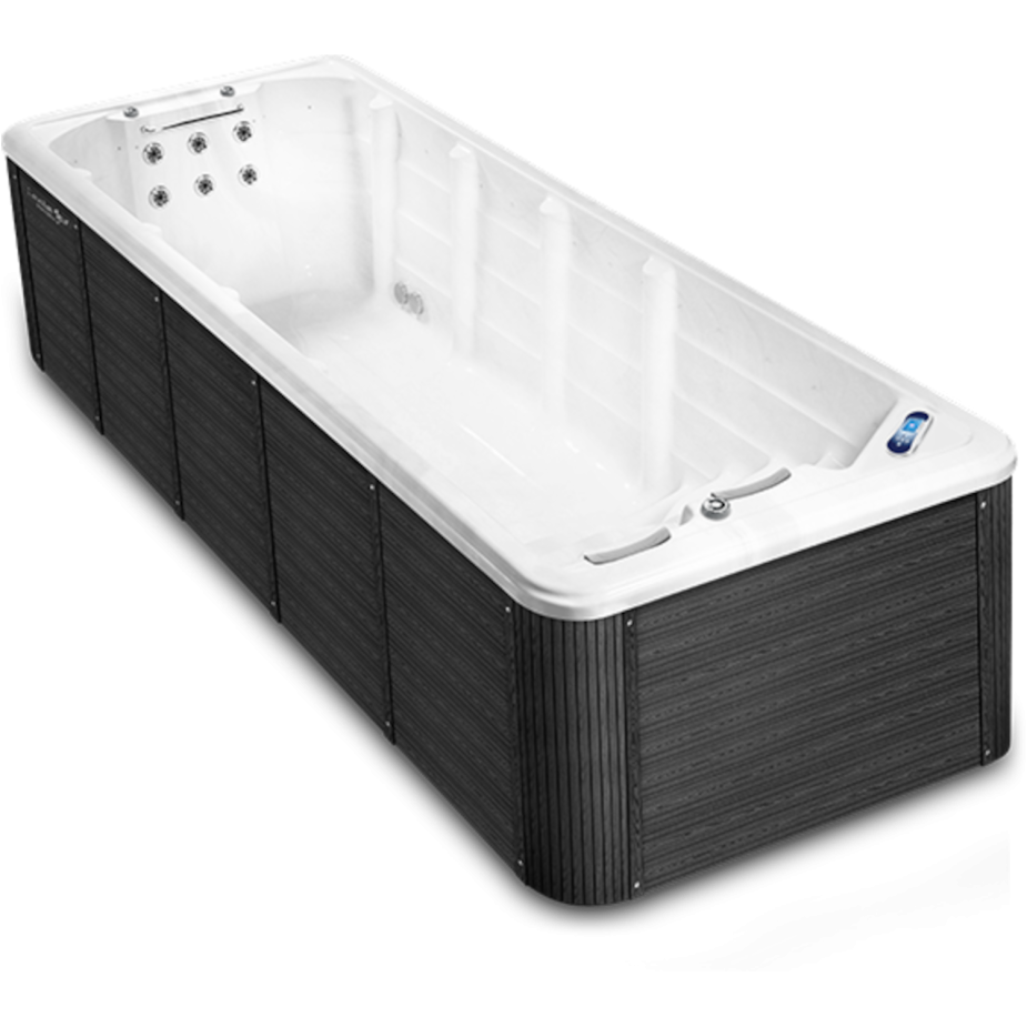 Seitansicht Swim Spa Octopus