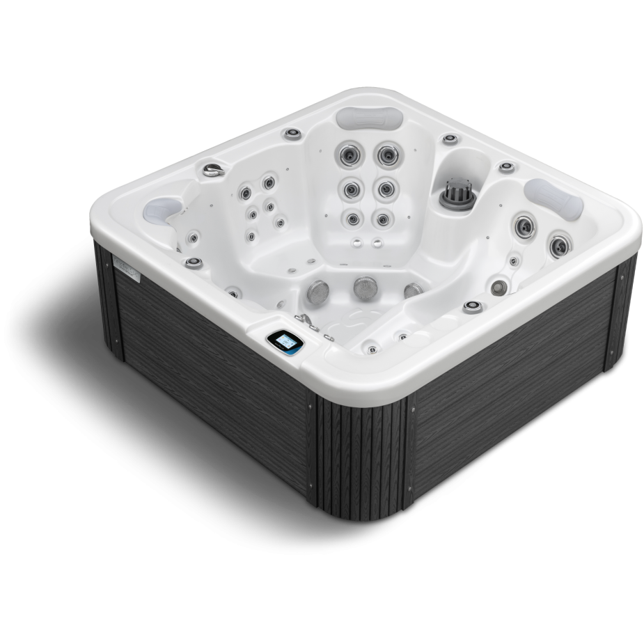 Grauer Outdoor Whirlpool