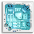 Whirlpool Delphina Deluxe Geometric mit Wasser