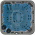 Whirlpool Toronto von Waterwave Spas mit Wasser