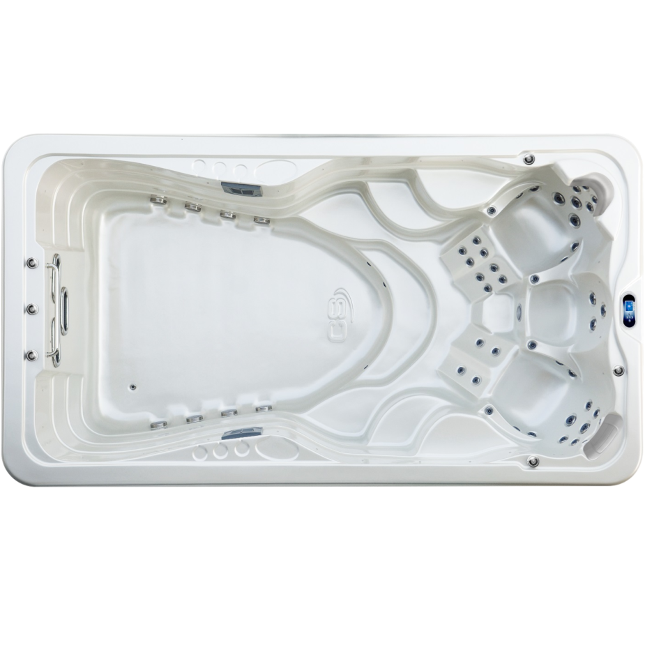 Swim Spa Mollus von oben