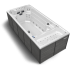 Swim Spa von der Seite Oceanus