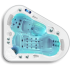 Whirlpool Manta von Canadian Spa mit Wasser von oben