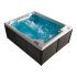 Swim Spa Darling Seitenansicht mit Wasser
