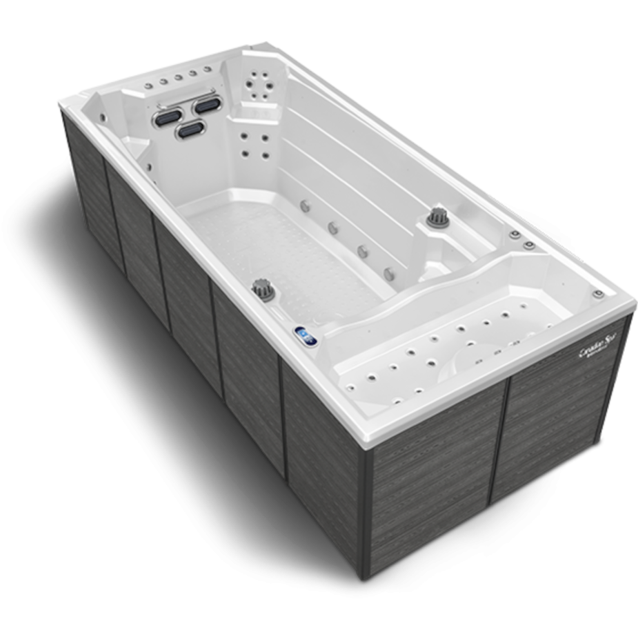 Swim Spa von der Seite Oceanus
