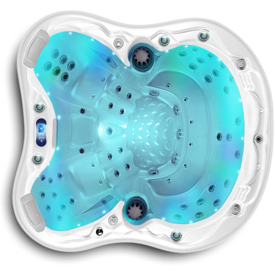 Whirlpool Monodon von oben gefüllt
