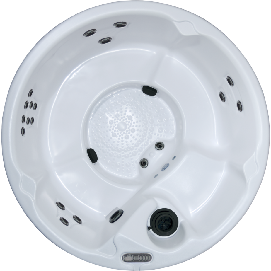 Runder Whirlpool Journey von Dimension One Spas