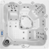Whirlpool Glacia Elite von oben