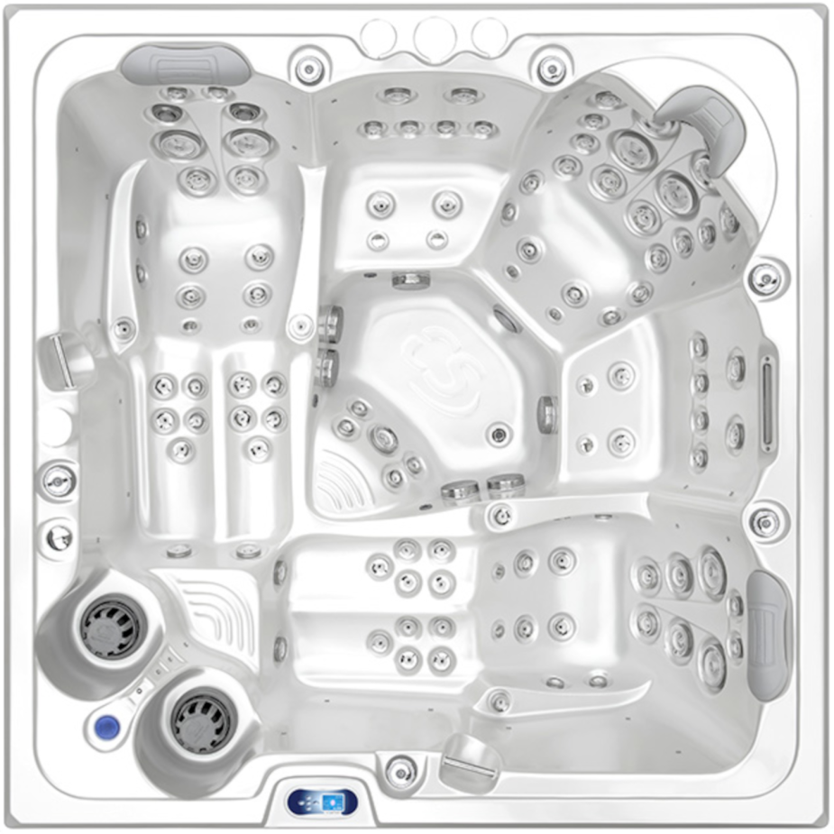 Outdoor Whirlpool Delphina Deluxe Geometric