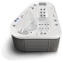 Seitenansicht des Canadian Spa Whirlpools Manta
