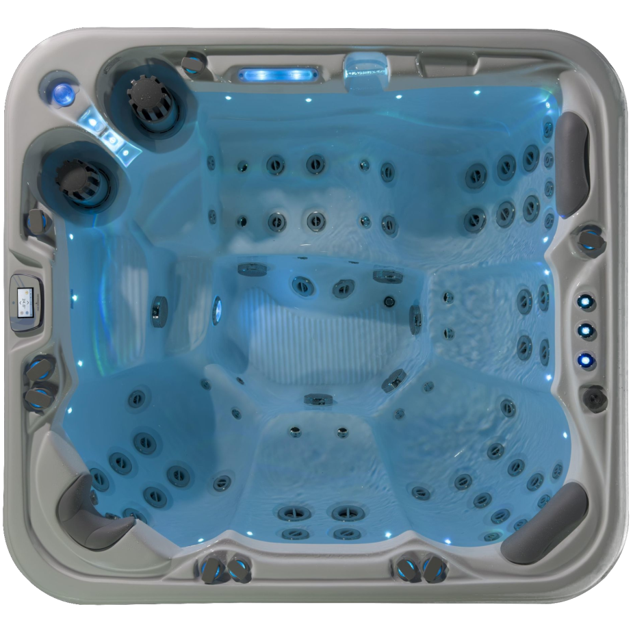 Whirlpool Hamilton von Waterwave Spas mit Wasser