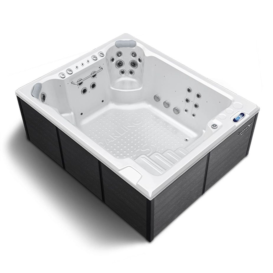 Seitenansicht des Whirlpool Darling von Canadian Spa