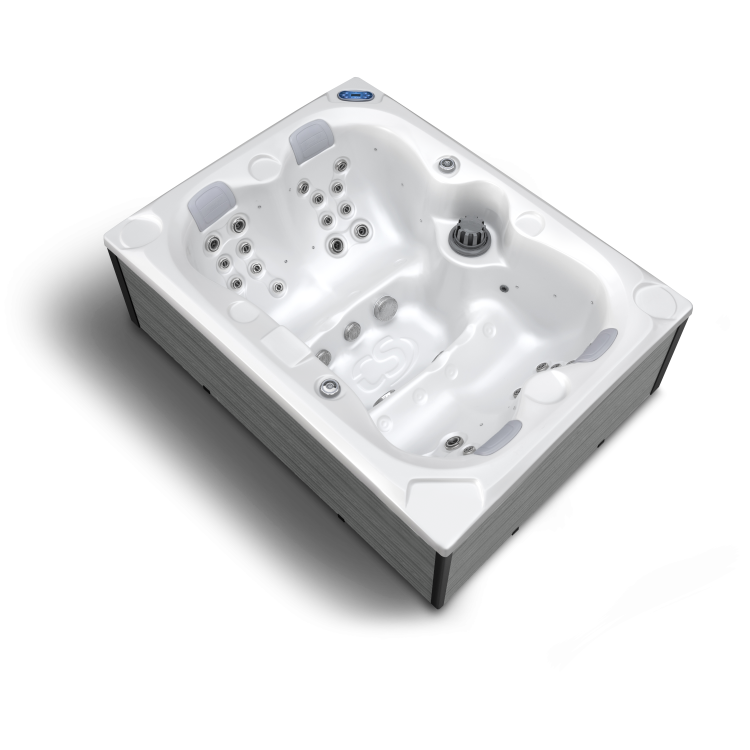 Whirlpool Clawn in der Außenverkleidung Majesty Grey