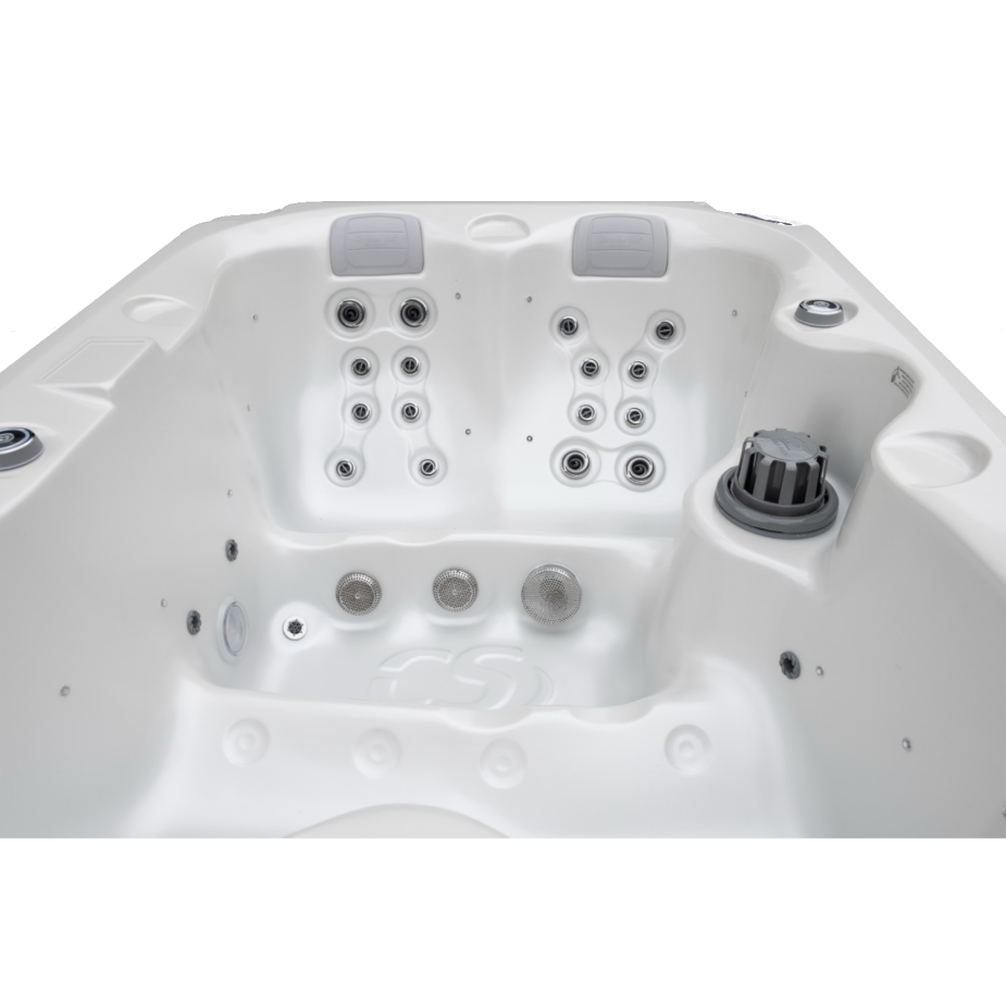 Massagedüsen eines Outdoor Whirlpool