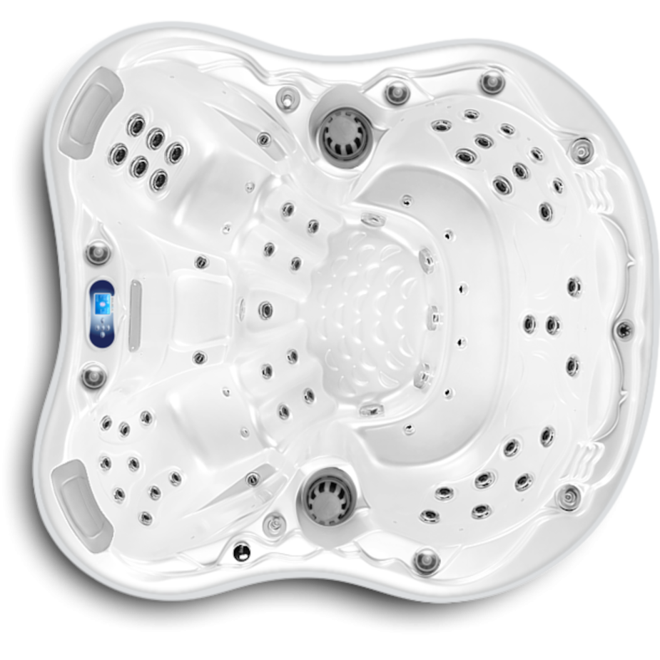 Aussen Whirlpool Monodon von oben