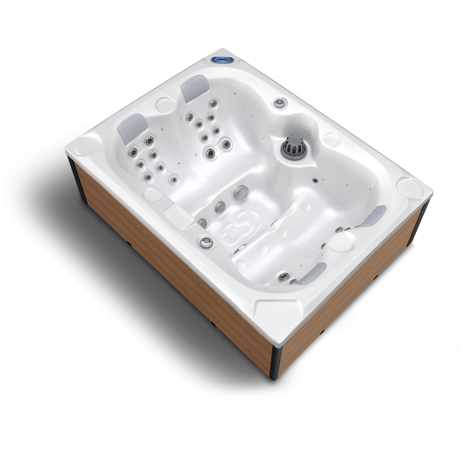 Whirlpool Clawn in der Außenverkleidung Pacific Brown