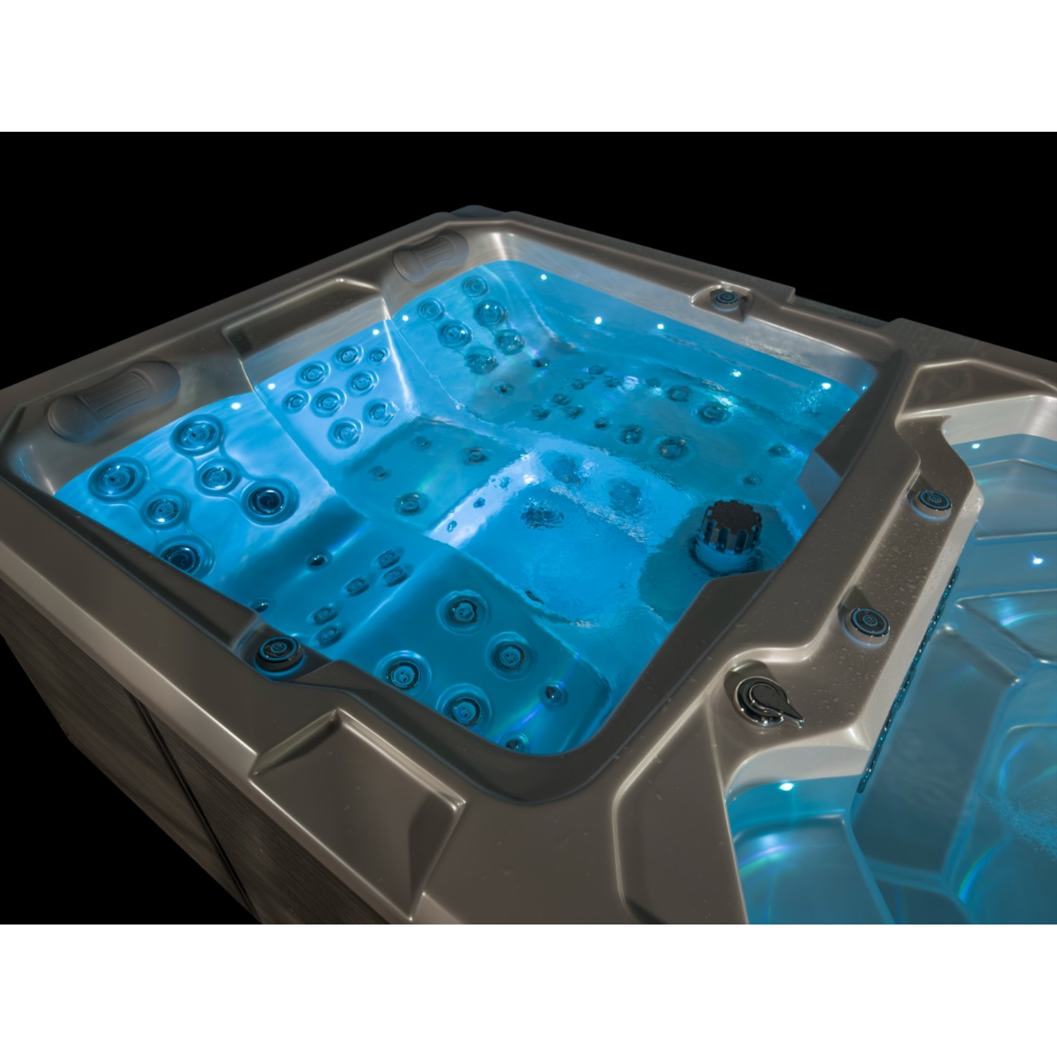 Massagebereich des Swim Spa Nautilus XXL