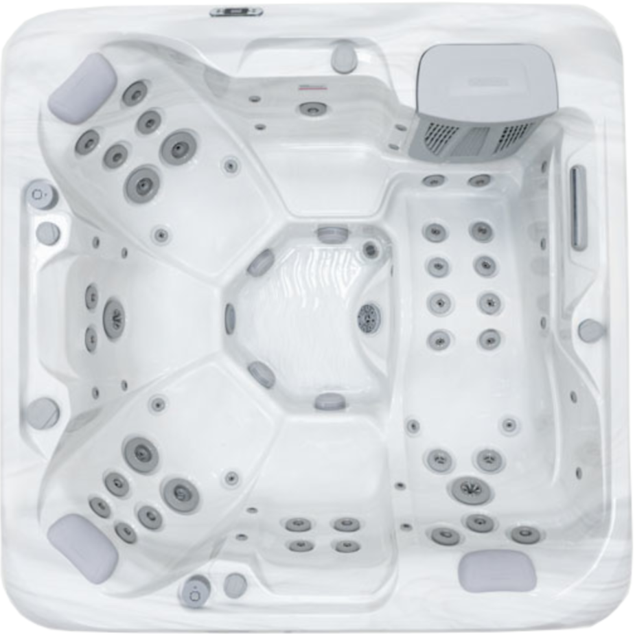 die Acryl Wanne des Outdoor Whirlpool Eden