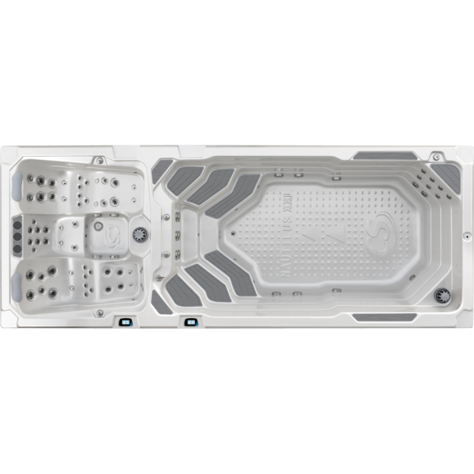 Schwimm Spa Nautilus XXL Wanne von oben